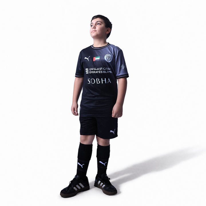 26-27 JERSEY BLACK KIDS (3RD KIT)