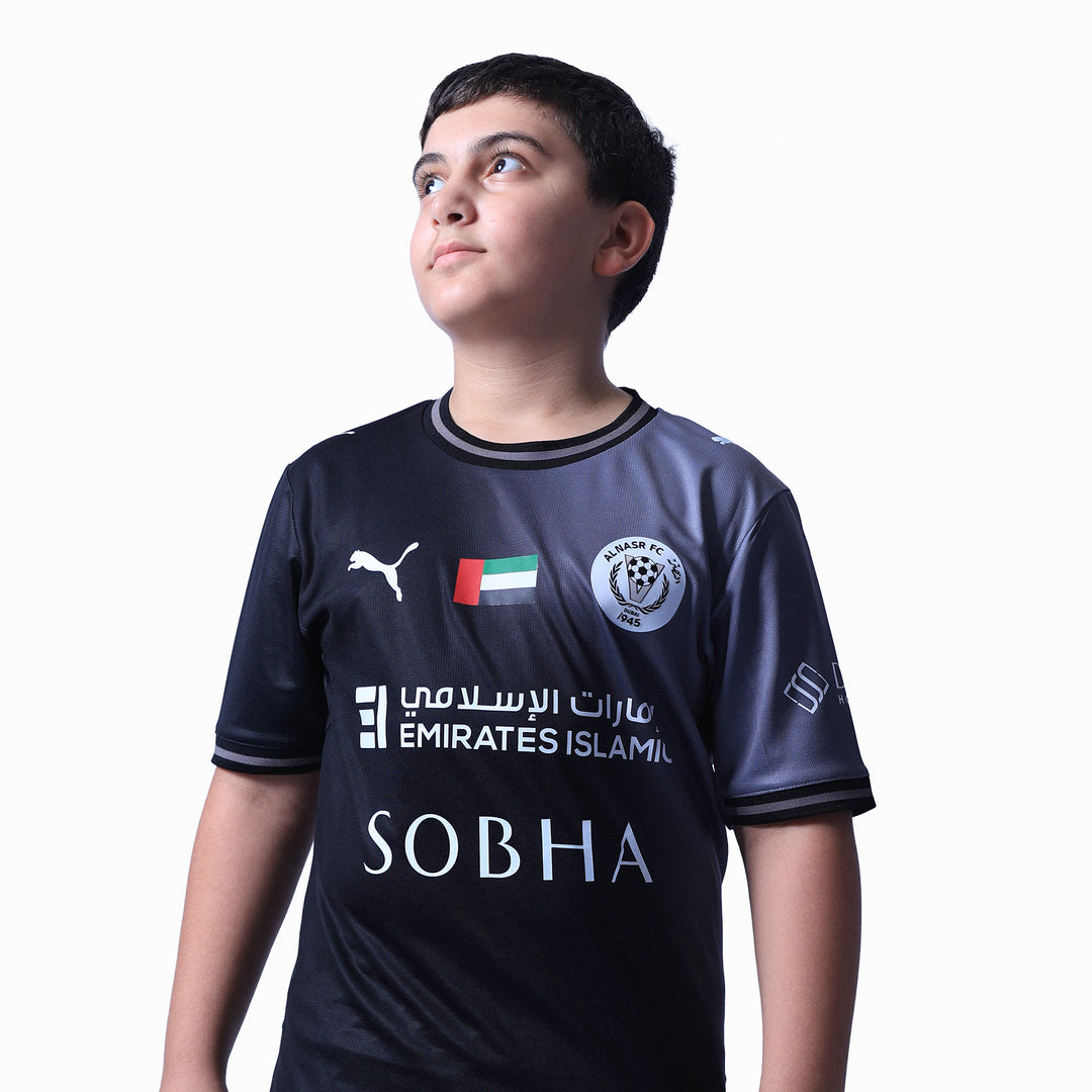 26-27 JERSEY BLACK KIDS (3RD KIT)