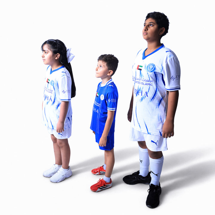 26-27 SHORTS WHITE KIDS (AWAY)